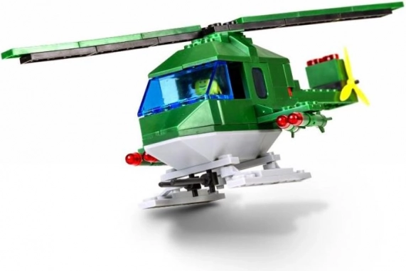 Cheva zestaw konstrukcyjny helikopter – bojowy model z załogą