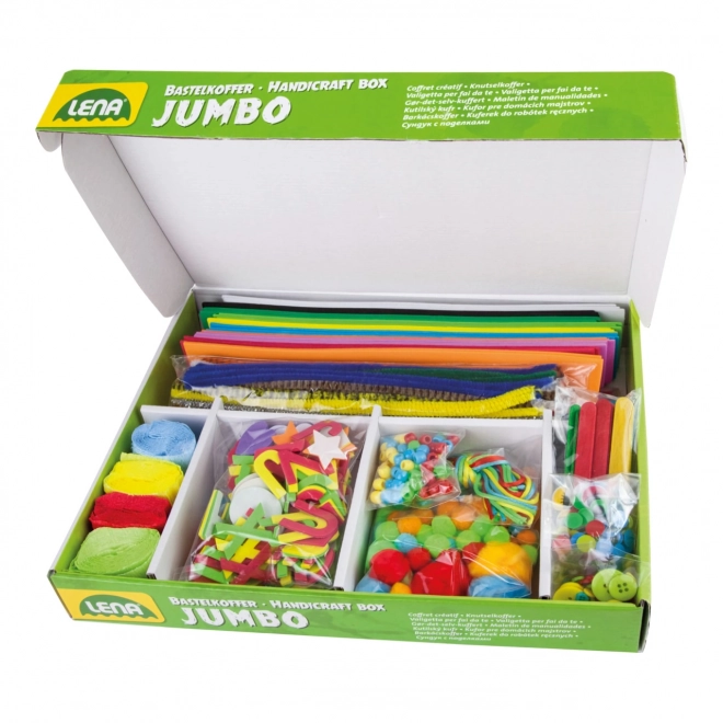 Zielona kreatywna walizka Jumbo Lena - 800 sztuk