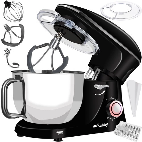 Ruhhy 16745 Robot kuchenny 6,2L+ 24 końcówek cukierniczych 2200W