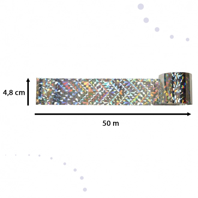 Taśma odstraszająca ptaki 4,8 cm x 50 m