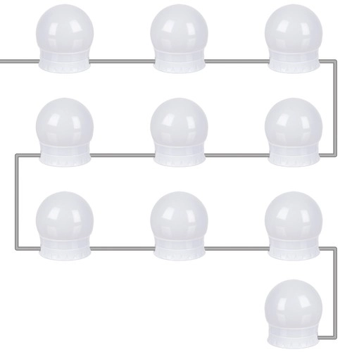 Lampy LED do lustra/toaletki - 10 szt.