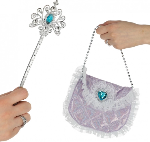 Magiczna różdżka i elegancka torebka