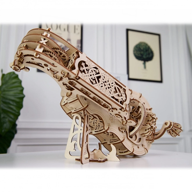 Ugears 3D drewniane mechaniczne puzzle Hurdy-Gurdy