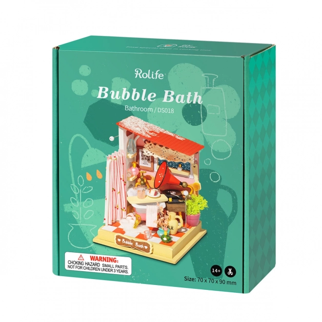 Miniaturowy domek Łazienka z pianką RoboTime