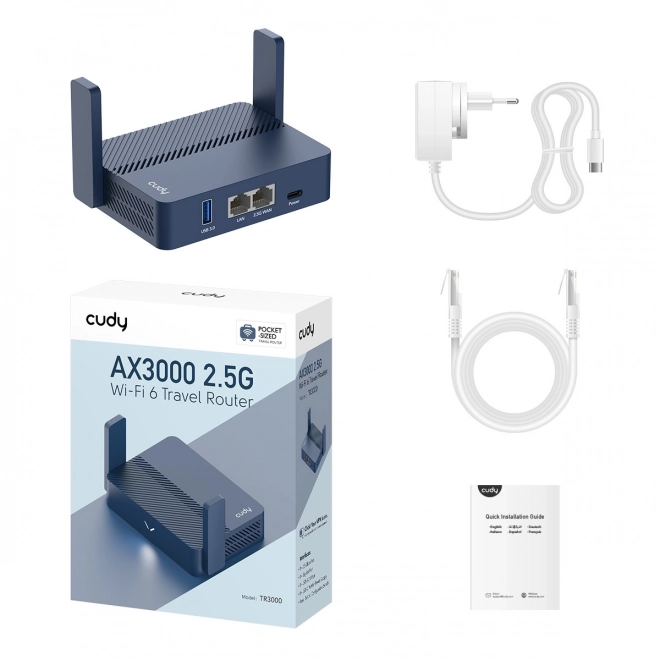 Router Podróżny VPN TR3000 AX3000