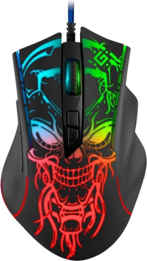 Przewodowa mysz gamingowa BULLETSTORM GM-928, RGB, 7 przycisków