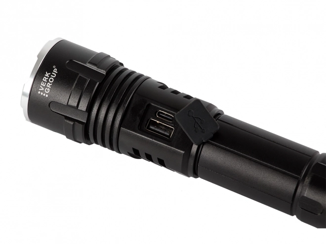 Wojskowa latarka taktyczna Bailong z LED CREE XHP160