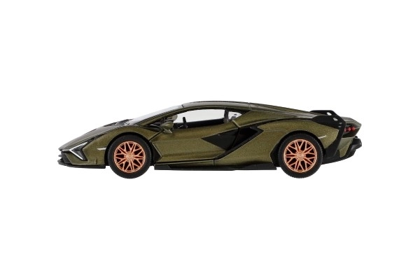 Auto Kinsmart Lamborghini Sián FKP 37 metal/plastik 13cm mix kolorów