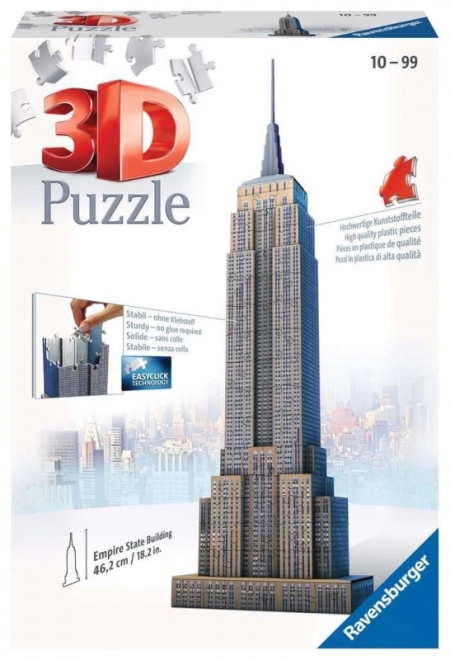 3D puzzle Empire State Building Nowy Jork od Ravensburger 216 elementów