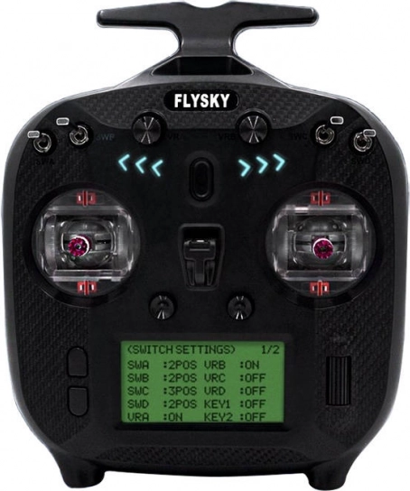 Nadajnik zdalnego sterowania FLYSKY FS‑ST8 z odbiornikiem SR8, 8 kanałów AFHDS 3