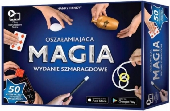 Zestaw magiczny HANKY PANKY Emerald Edition – oszałamiające sztuczki dla dzieci