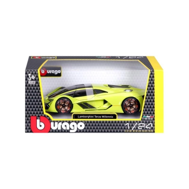 Bburago 1:24 Lamborghini Terzo Millenio Zielony