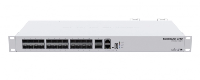 Przełącznik Mikrotik CRS326-24S+2Q+RM dla sieci wysokiej prędkości