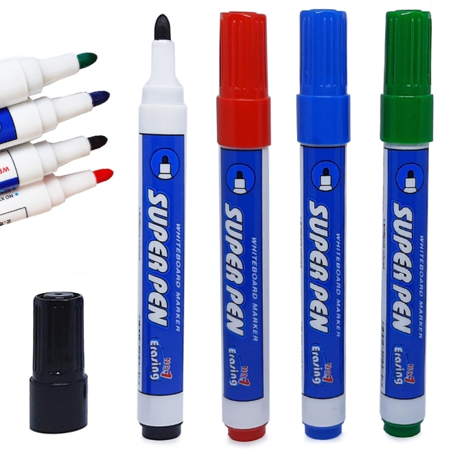Markers na białą tablicę zestaw 4 sztuki