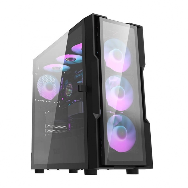 Obudowa komputerowa z oświetleniem RGB Darkflash