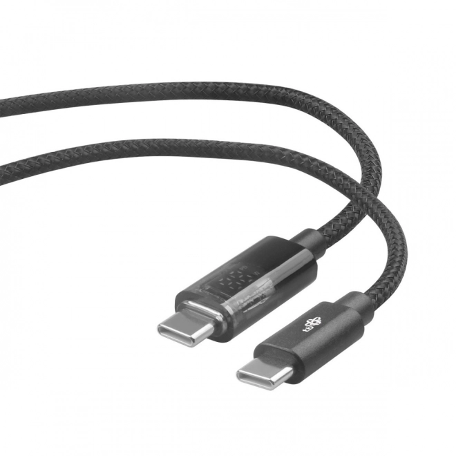 Kabel USB-C do USB-C z wskaźnikiem LED mocy ładowania (1 m, 100 W)