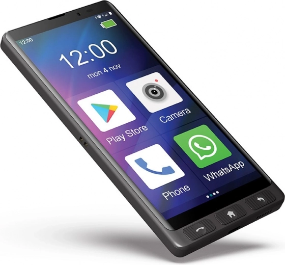 Stacja ładująca z dużym zegarem