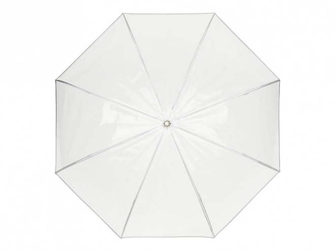 Przezroczysty ślubny parasol