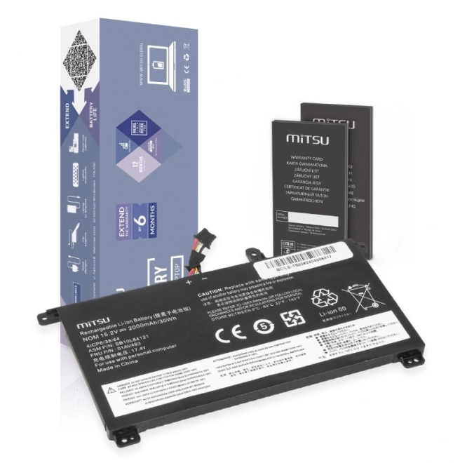 Bateria do Lenovo ThinkPad T570 i T580 2000mAh