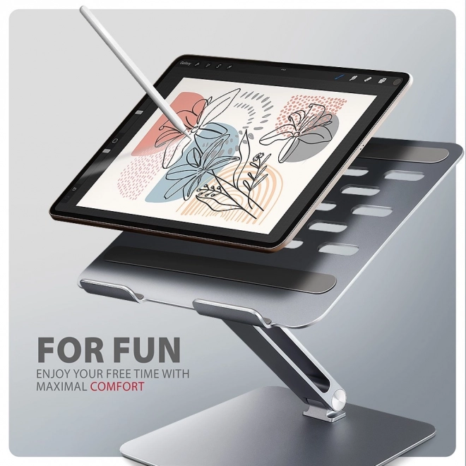 Podstavec do laptopa AXAGON STND-LQ z aluminium, 10-16", regulacja kąta