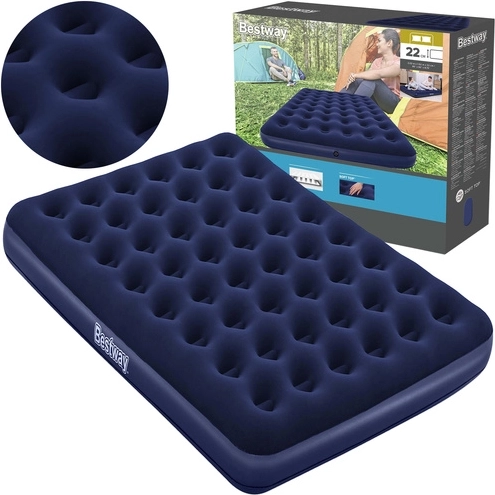 Dwuosobowe łóżko dmuchane BESTWAY PAVILLO 203 × 152 × 22 cm