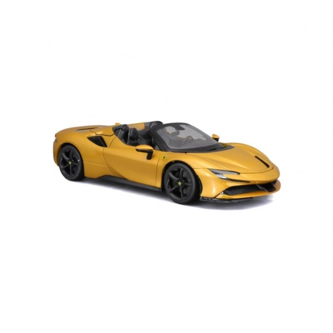 Bburago Ferrari SF90 Spider 1:18 - Żółta