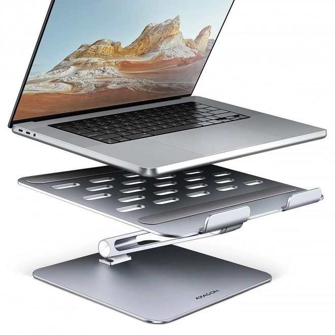 Podstavec do laptopa AXAGON STND-LQ z aluminium, 10-16", regulacja kąta
