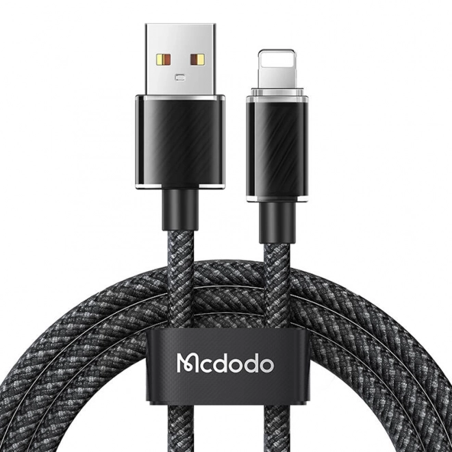 USB-A na Lightning kabel Mcdodo czarny 1,2 m
