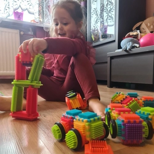 Kreatywne bloki budowlane Jeżyki - 192 części
