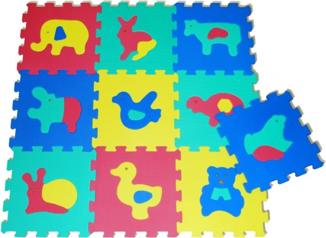 Piankowe puzzle Zwierzęta dla dzieci