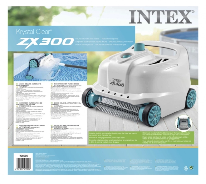 Automatyczny odkurzacz do czyszczenia basenów Intex ZX300