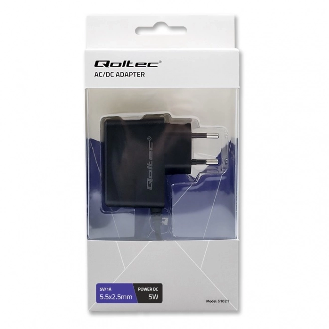 Adapter wtykowy Qoltec 5W