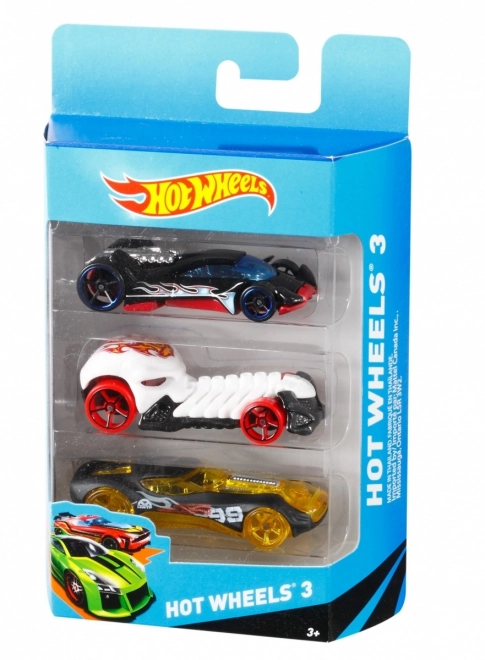Zestaw 3 samochodzików Hot Wheels