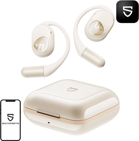 Słuchawki bezprzewodowe Soundpeats GoFree2+ białe