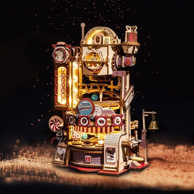 RoboTime 3D układanka kulkowa fabryka czekolady