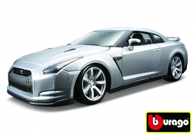 Bburago 1:18 2009 Nissan GT-R Metallic srebrny 18-12079
