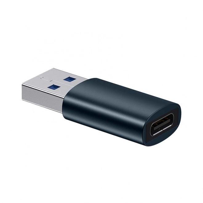 Adapter Baseus USB-A na USB-C – Niebieski
