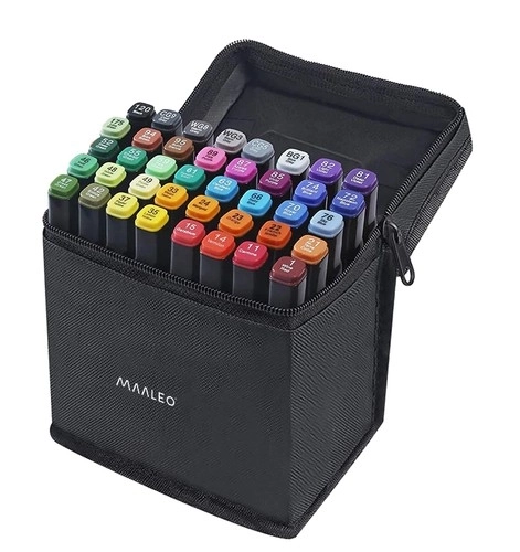 Dwustronne markery - 40 szt.