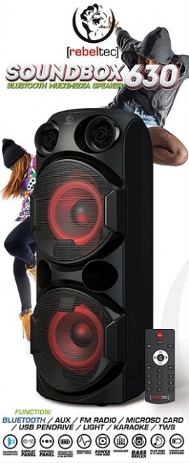 Karaoke głośnik Bluetooth SoundBox 630