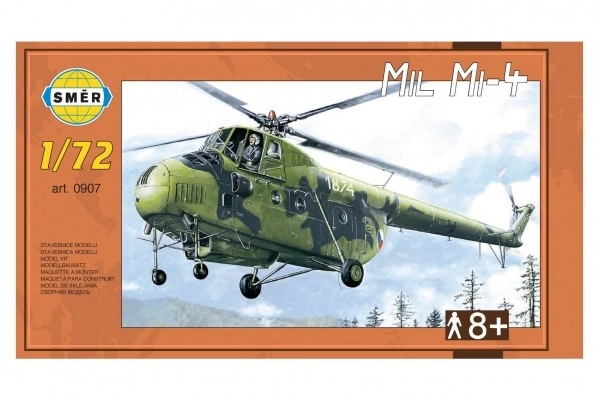 Model Śmigłowiec Mil Mi-4 w pudełku 34x19x5,5cm