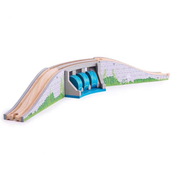 Most z wodospadem Bigjigs Rail
