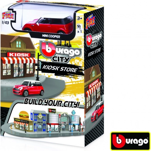 Metalowy model auta Bburago City 1:43 Sklep