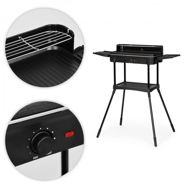 Elektryczny grill 3 w 1 MultiGarden: wolnostojący i stołowy