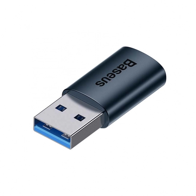 Adapter Baseus USB-A na USB-C – Niebieski