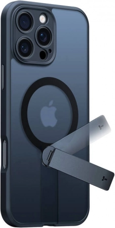 etui Torras Pstand Spin do iPhone 16 Pro Max, czarne