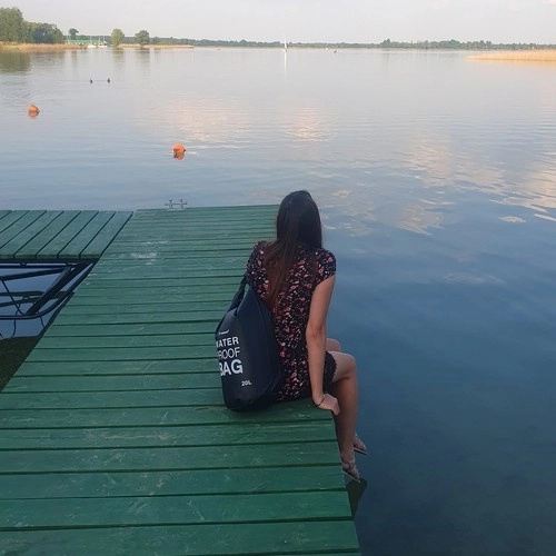 Wodoodporna torba 20L czarna 23566