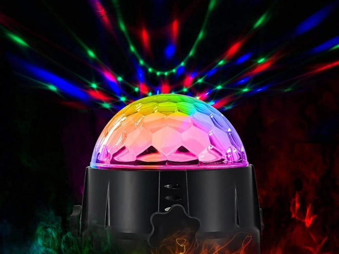 Kula dyskotekowa LED reflektor projektor RGB
