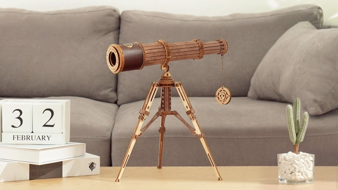 ROBOTIME Rokr Model Drewniany Monokularu