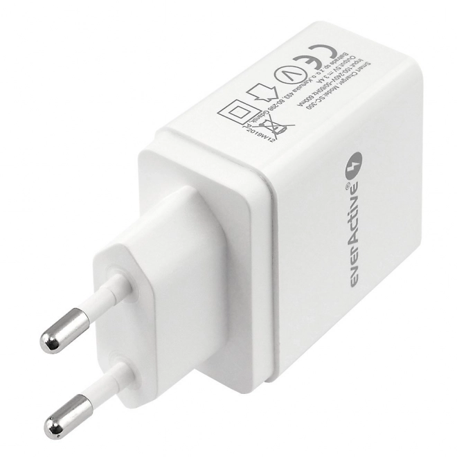 3x USB 3,4A inteligentna ładowarka Iq White