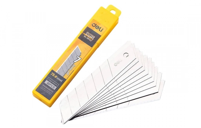 Nóż 25 mm 10 szt. głowica nożowa Deli Tools EDL-DP05 (srebrna)
